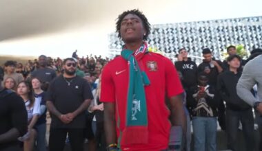 Viral online streamer IShowSpeed attends San Francisco World Cup watch party – NBC Bay Area