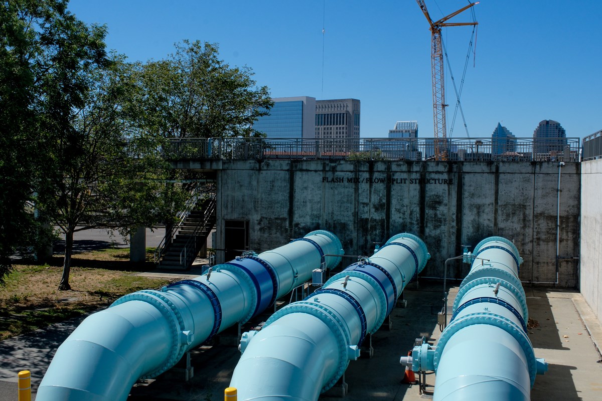 Photo of Sacramento Water River Treatment Plant on June 11, 2026.