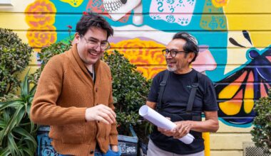 Original muralists return to Balmy Alley with grant to save their work