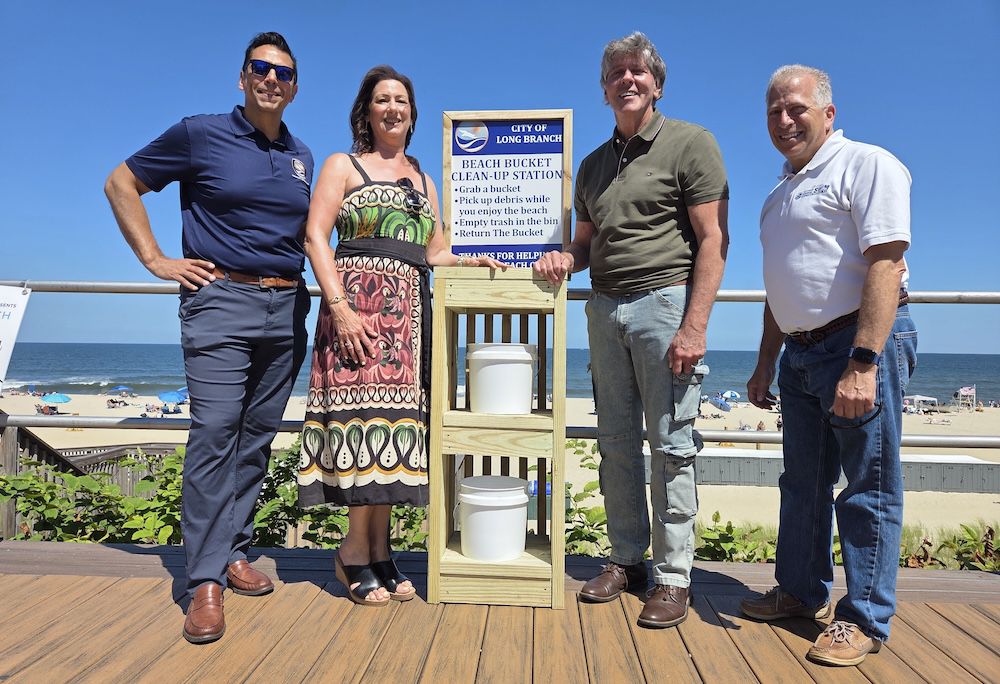 Long Branch unveils Beach Cleanup Stations, asks public to help keep shoreline beautiful