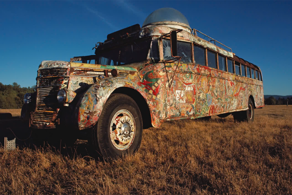 The Magic Bus, Ken Kesey, Grateful Dead, Merry Band of Pranksters