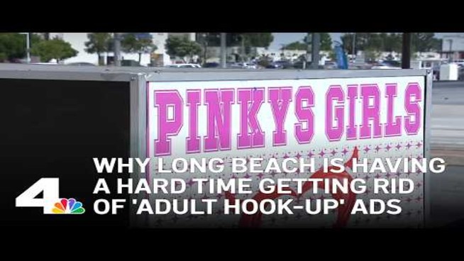 Long Beach Residents Frustrated About Ads for Adult Website