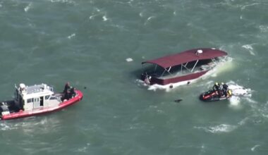 1 dead, 3 missing after 50-foot cabin cruiser capsizes near Alcatraz – NBC Bay Area