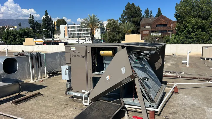 Copper Wire Thieves Target Rooftop Air Conditioners