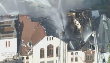 Construction work sparked fire at 134-year-old San Francisco church, pastor says