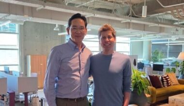 Samsung Chairman Lee Jae-yong meets OpenAI CEO Sam Altman in San Francisco amid AI partnership push