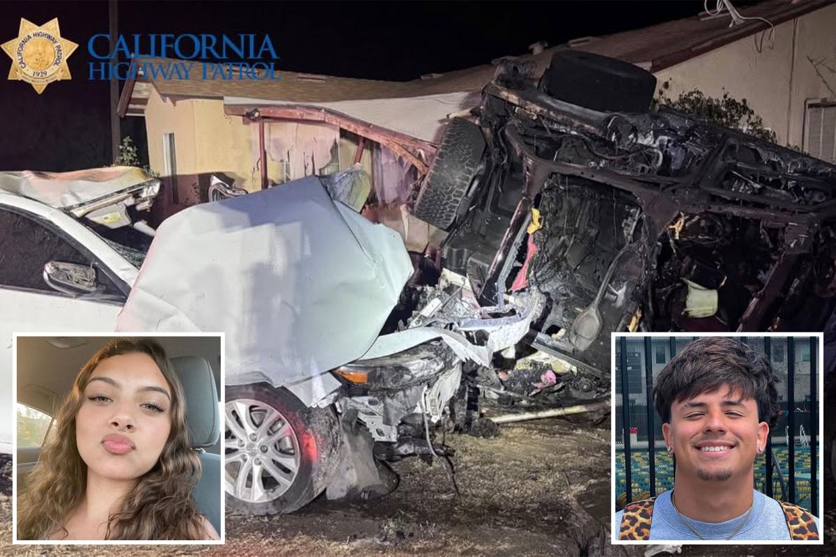 Californian, 19, killed in horrifying crash after 18-year-old woman's deadly mistake