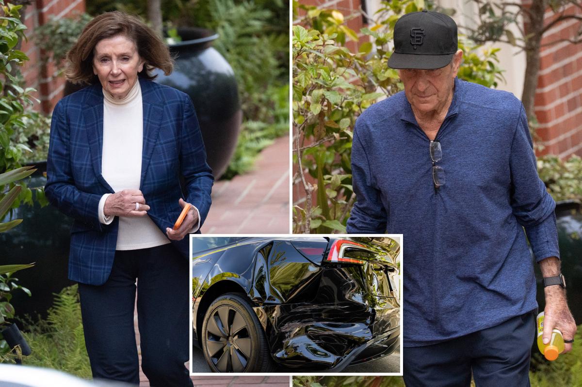 Paul Pelosi spotted leaving SF mansion after alleged Napa hit-and-run