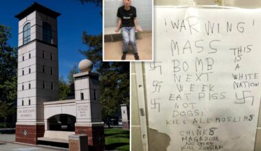 California grad student snared in alleged bomb plot after leaving terrifying message in restroom