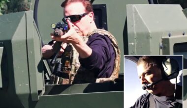 Fresno releases viral tank video featuring massive military vehicle