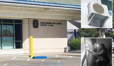 Sacramento County post office hit by copper thieves 3 times