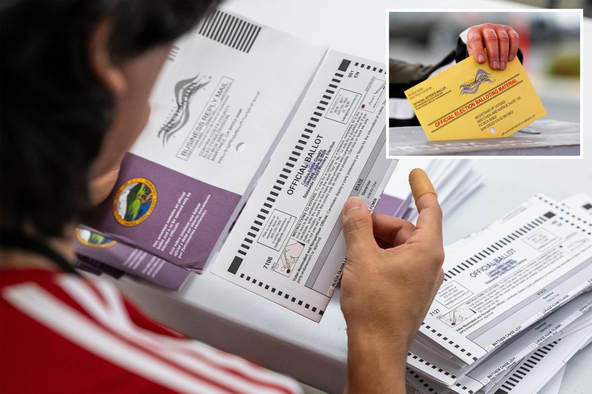 150,000 votes tossed in California mail-in ballot system failure