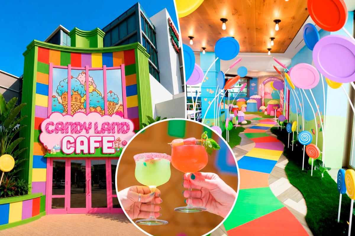 Candy Land Cafe opens in San Diego, bringing board game to life