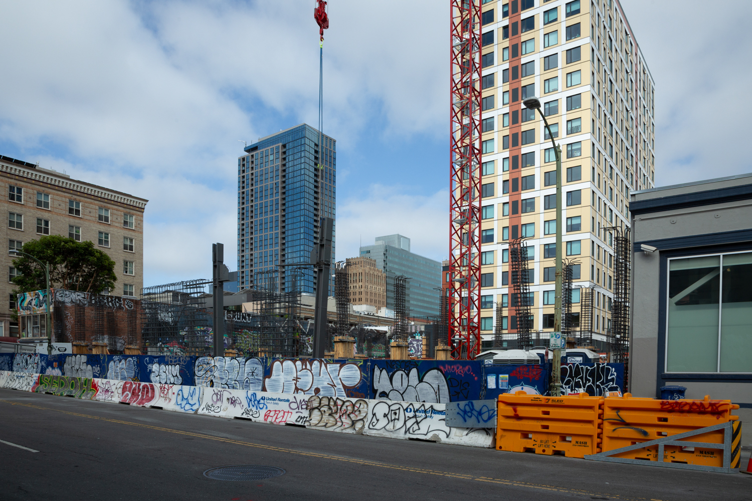 1523 Harrison Street construction update, image by Andrew Campbell Nelson