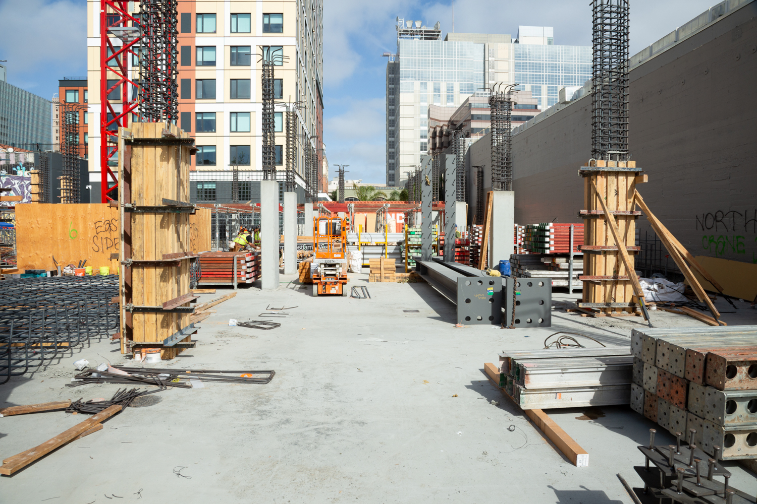 1523 Harrison Street foundation, image by Andrew Campbell Nelson