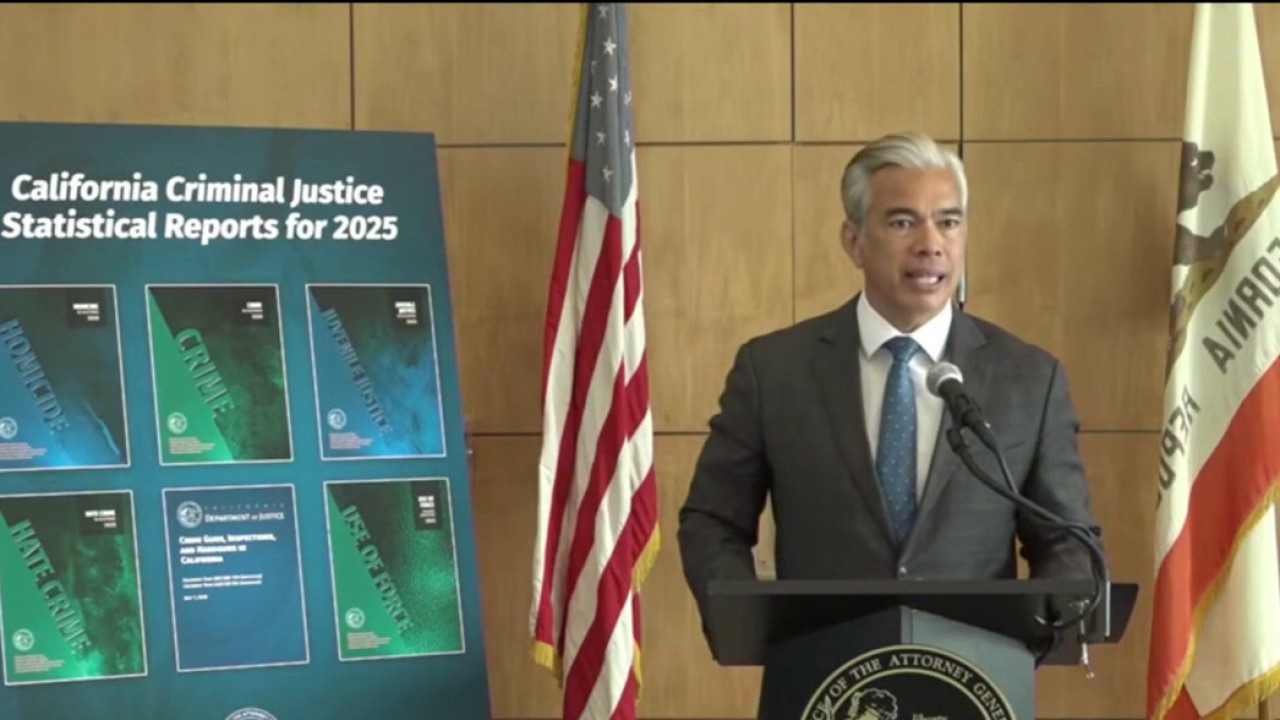 California crime rates fallen across every major category: AG