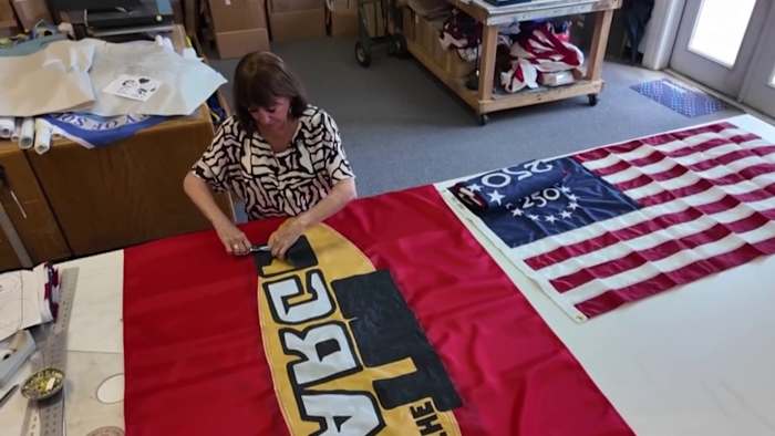 Oakland County company sees America 250 flags flying off shelves