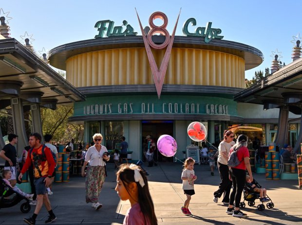 Flo's V8 Cafe at Cars Land inside Disney California Adventure at the Disneyland Resort Anaheim, CA, on Friday, January 16, 2026. (Photo by Jeff Gritchen, Orange County Register/SCNG)
