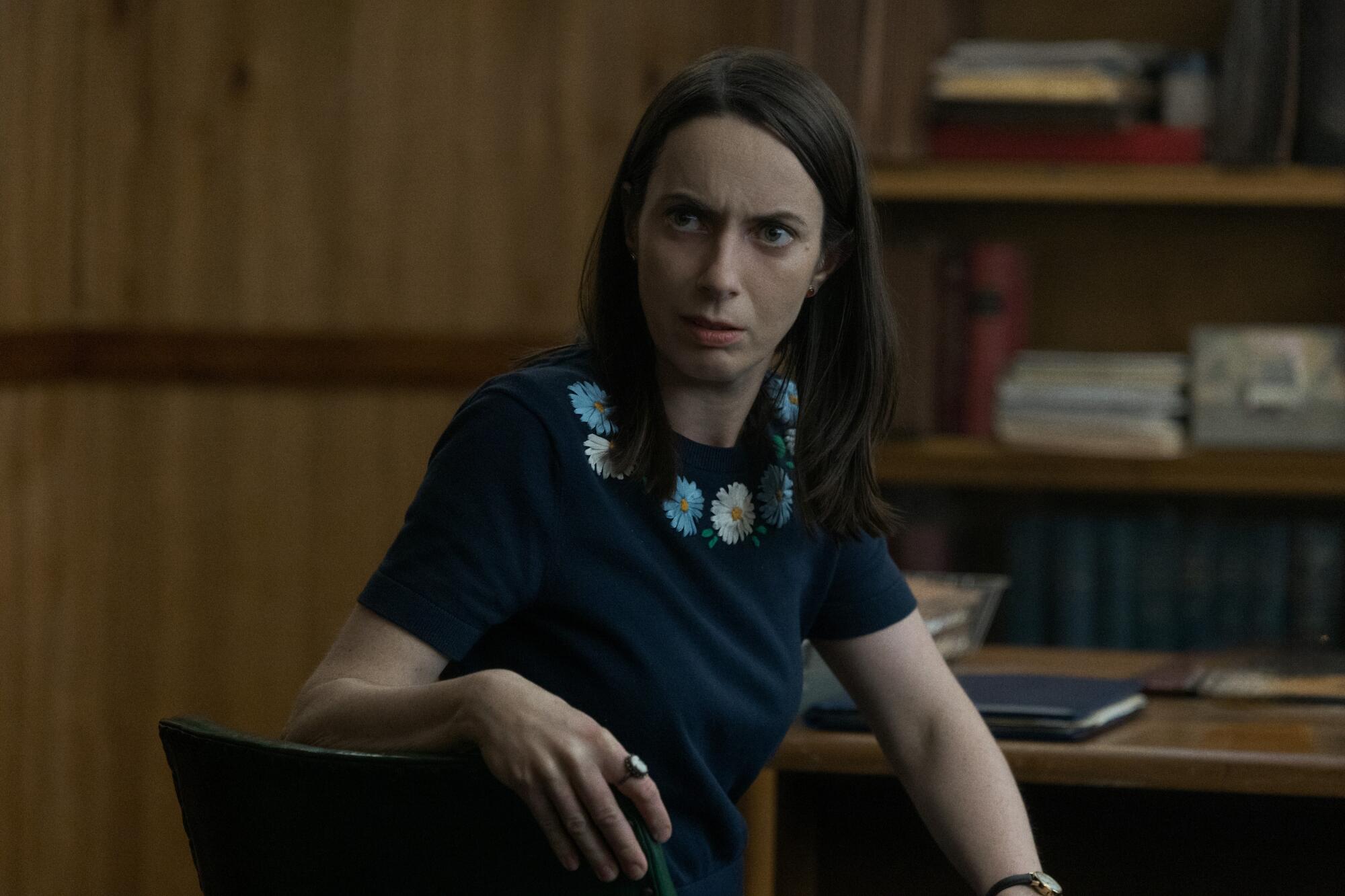 Kate O'Flynn in "Widow's Bay."