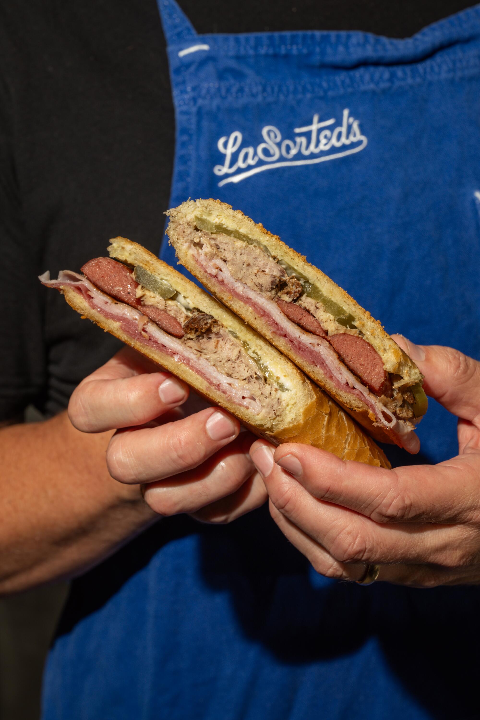 The Cuban Dog at LaSorted's in Los Angeles.