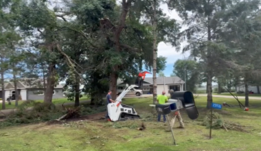 Residents near Floyd Lake in Becker County clearing up storm damage | The Mighty 790 KFGO