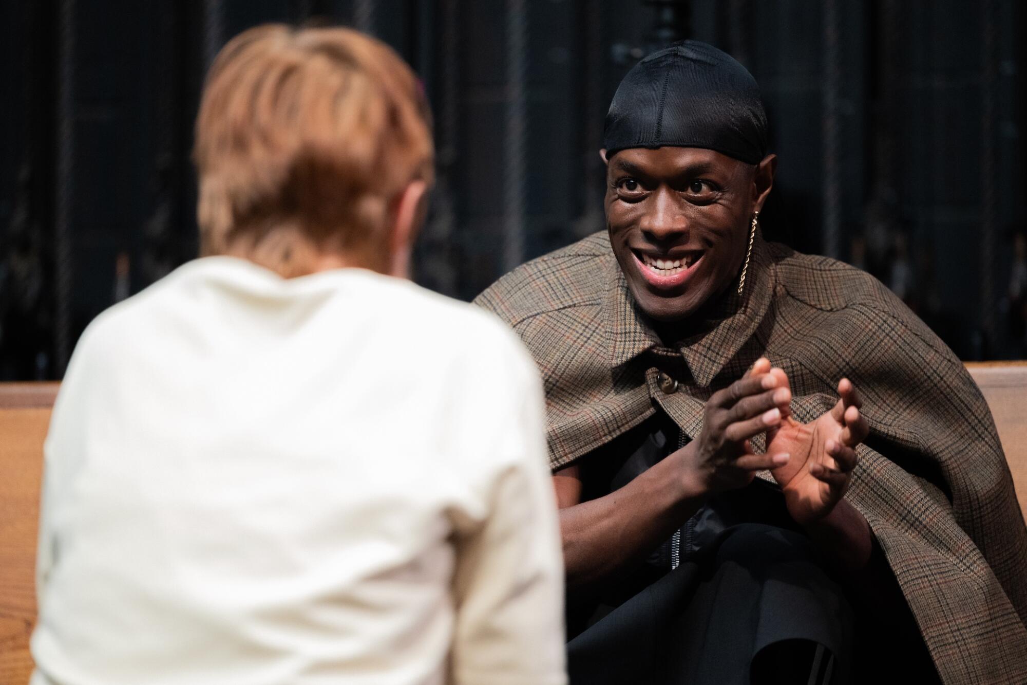 Ronald Peet in "Practice" by Nazareth Hassan at Playwrights Horizons.