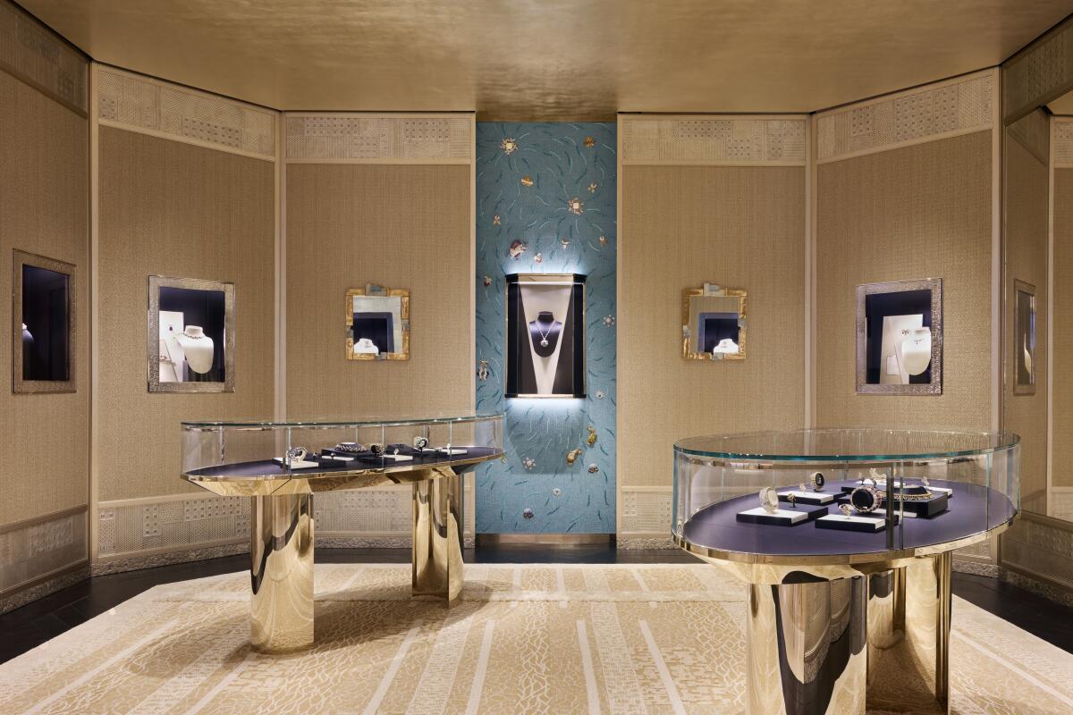 Tiffany & Co. unveils its newly redesigned South Coast Plaza store in Costa Mesa.