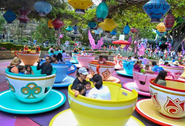 Mad Tea Party at Disneyland in Anaheim, CA, on Wednesday, August 16, 2023. (Photo by Jeff Gritchen, Orange County Register/SCNG)