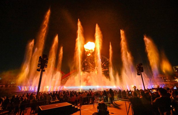 World of Color Happiness! inside California Adventure at the Disneyland Resort in Anaheim, CA, on Tuesday, May 13, 2025.(Photo by Jeff Gritchen/MediaNews Group/Orange County Register via Getty Images)