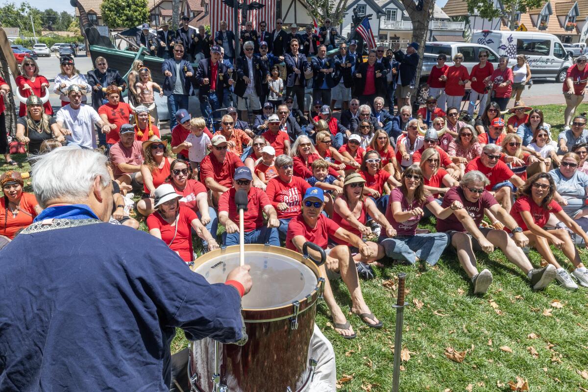 Kim Jensen is the chief of the Vikings of Solvang, a philanthropic organization for Santa Barbara County.