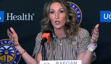 Los Angeles Sparks part ways with GM Raegan Pebley, assistants to share interim role