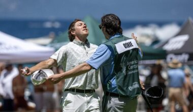 Celebrities tee off at American Century golf in Lake Tahoe