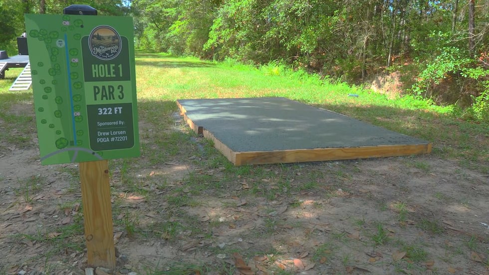 Course designer Mike Smith said he thinks the support comes from the versatility disc golf...