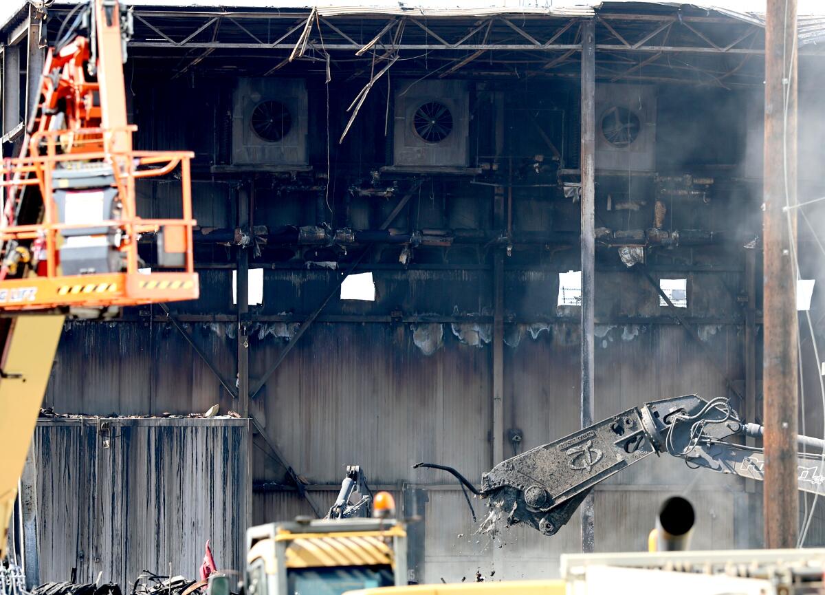 Remediation work continues at Linage Logistics