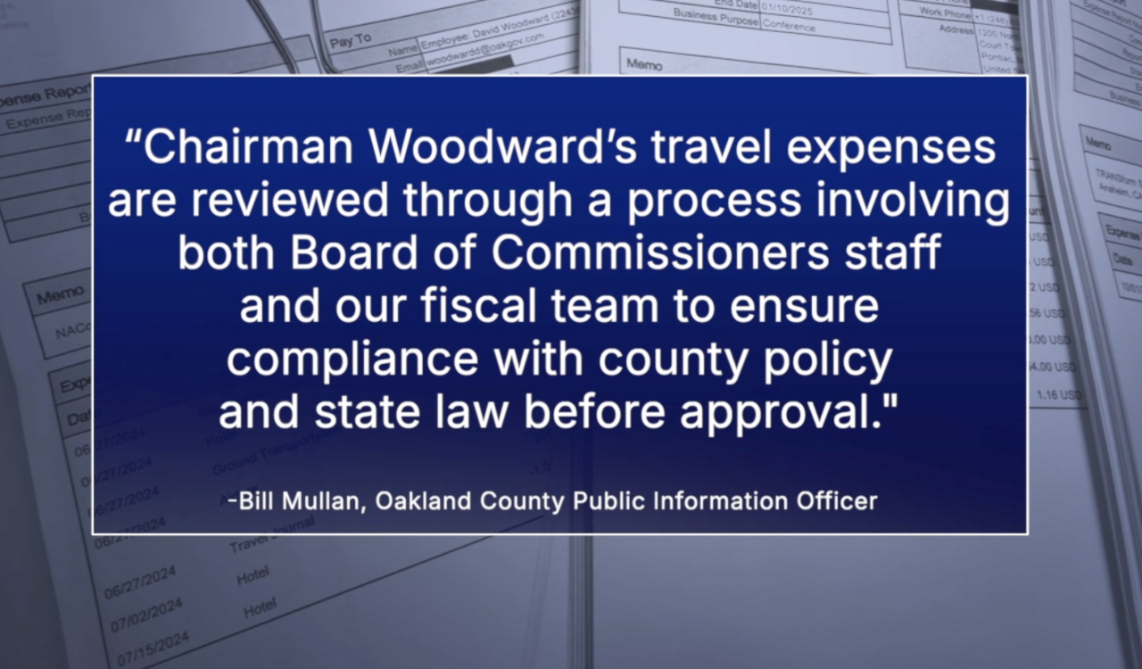 Oakland County Public Information Officer Bill Mullan statement