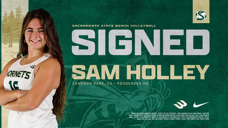 BEACH VOLLEYBALL ADDS PACIFIC TRANSFER SAM HOLLEY