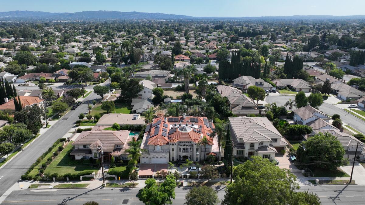 Homes in Arcadia.