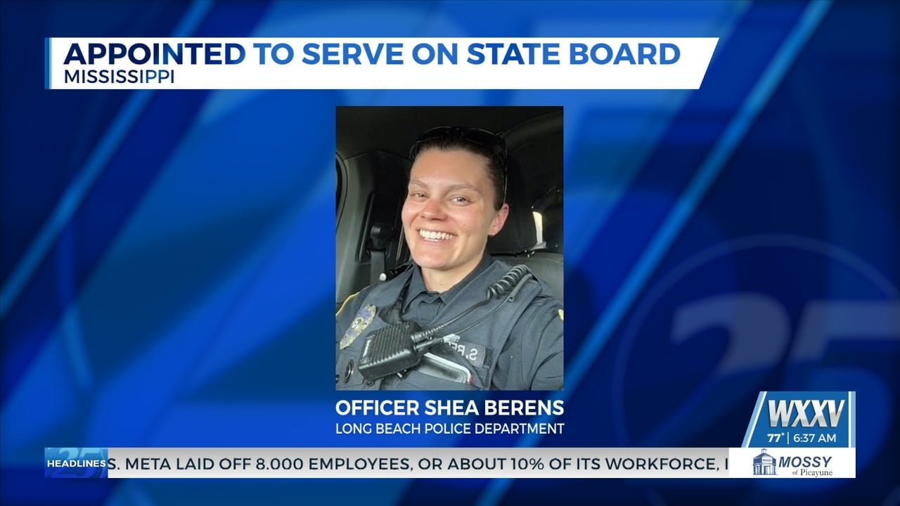 Long Beach police officer appointed to NAMI Mississippi board of directors
