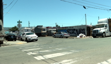 East Oakland residents frustrated with growing homeless encampment near school