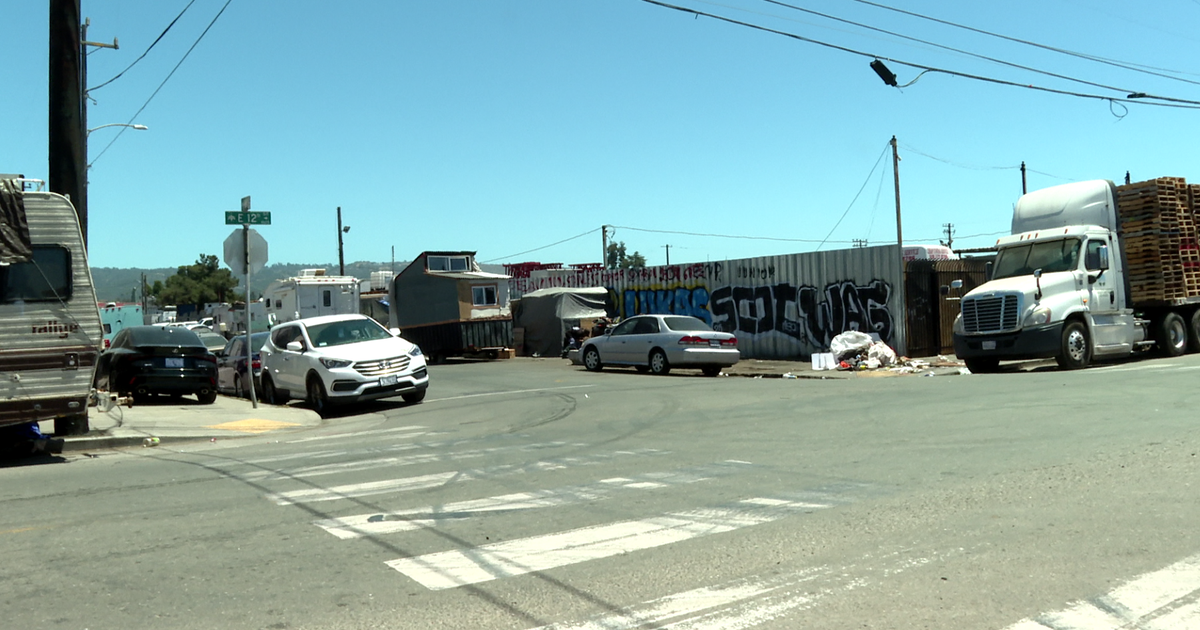 East Oakland residents frustrated with growing homeless encampment near school