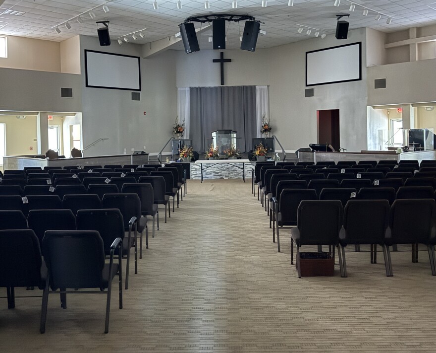 The West Side Church of God in Fresno, Calif., provides a space for community needs like weddings, funerals, food distribution and worship.
