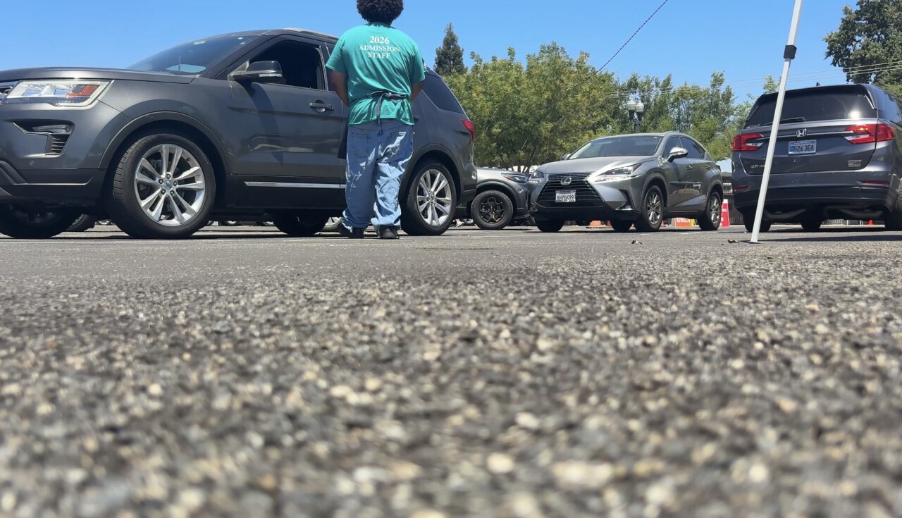 Mid-State Fair main parking lot