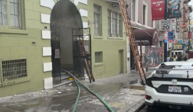 San Francisco Tenderloin fire at 6-story aparment building