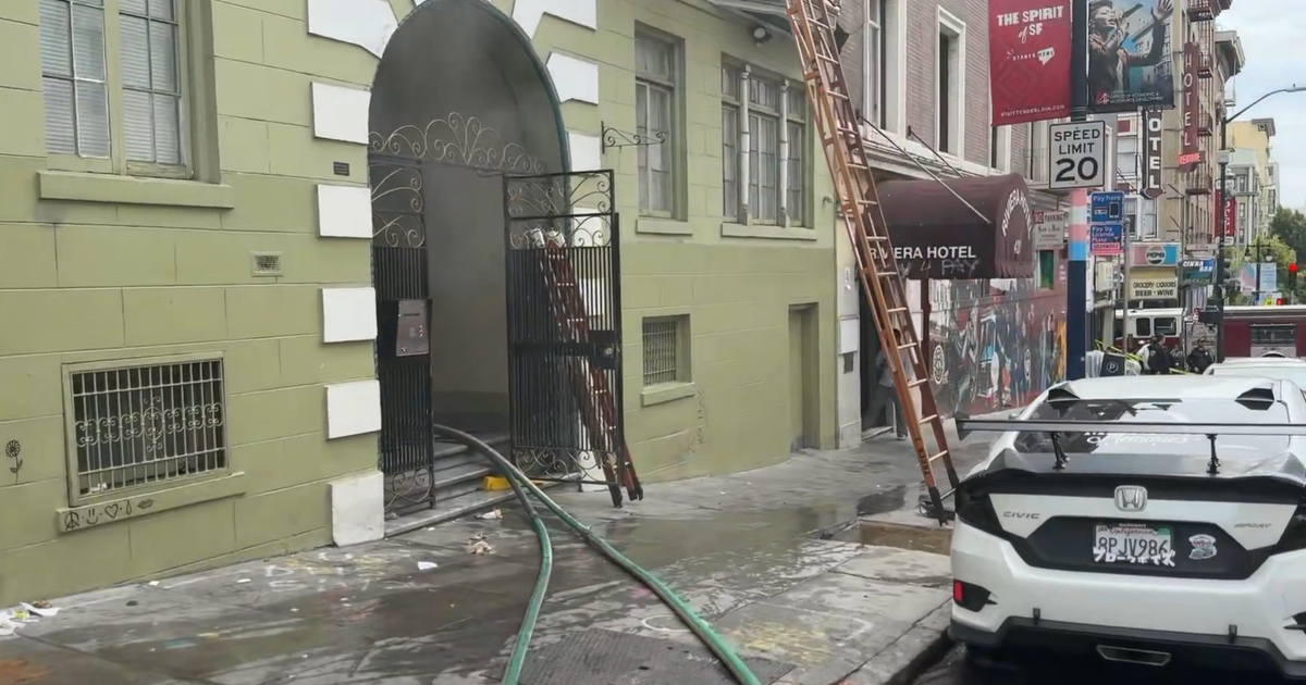 San Francisco Tenderloin fire at 6-story aparment building