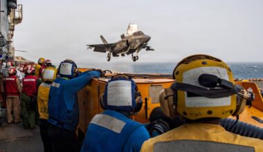 Photos: Flight operations aboard San Diego's USS Boxer in the Arabian Sea