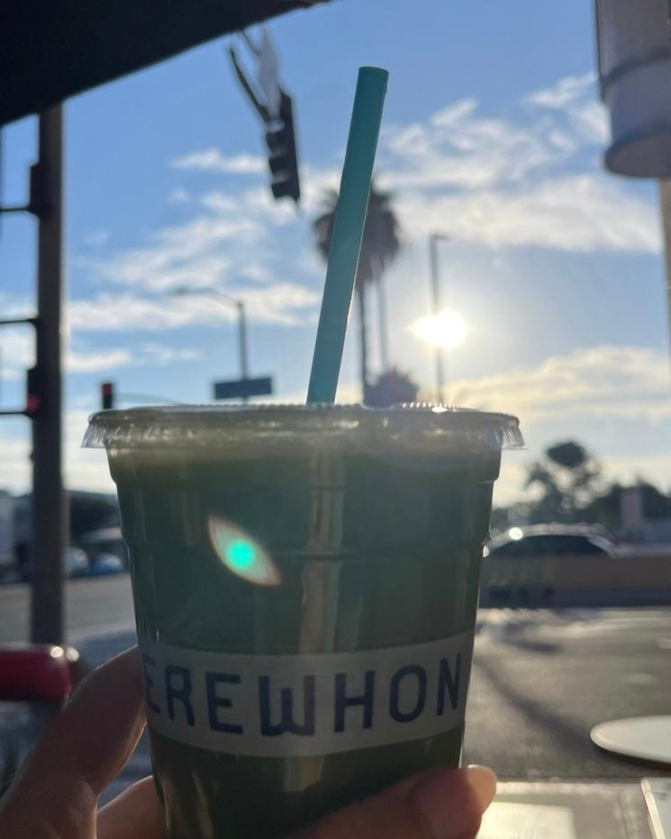 Erewhon green juice © Marie Fiorin