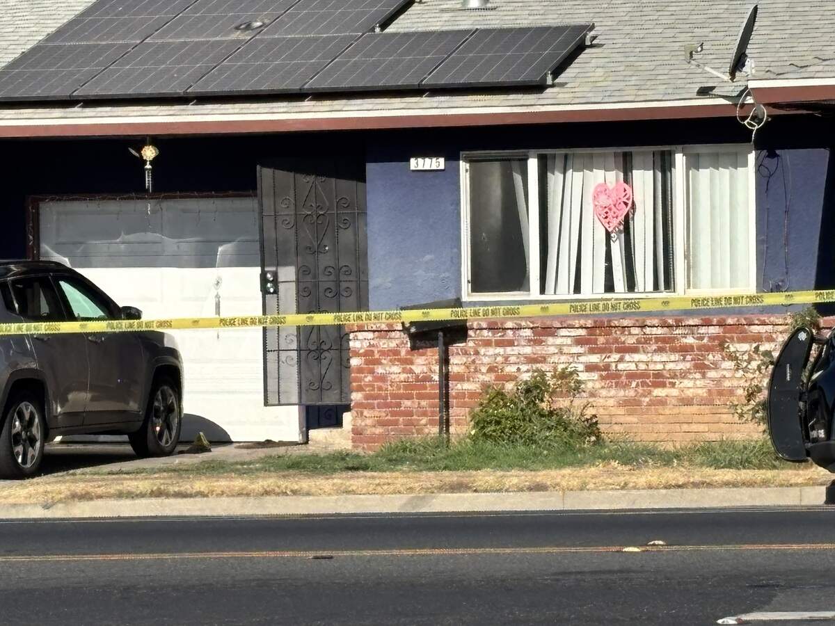 Police blocked off a home after a stabbing on Monday July 20, 2026.