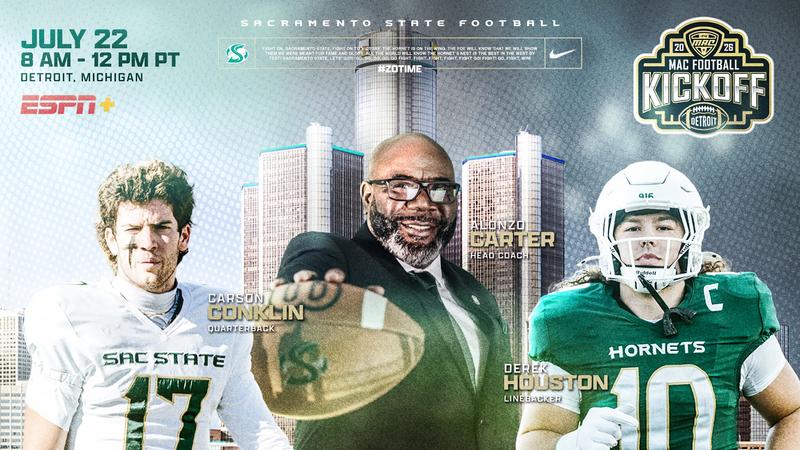 CARTER, CONKLIN, HOUSTON TO REPRESENT FOOTBALL AT MAC KICKOFF ON WEDNESDAY