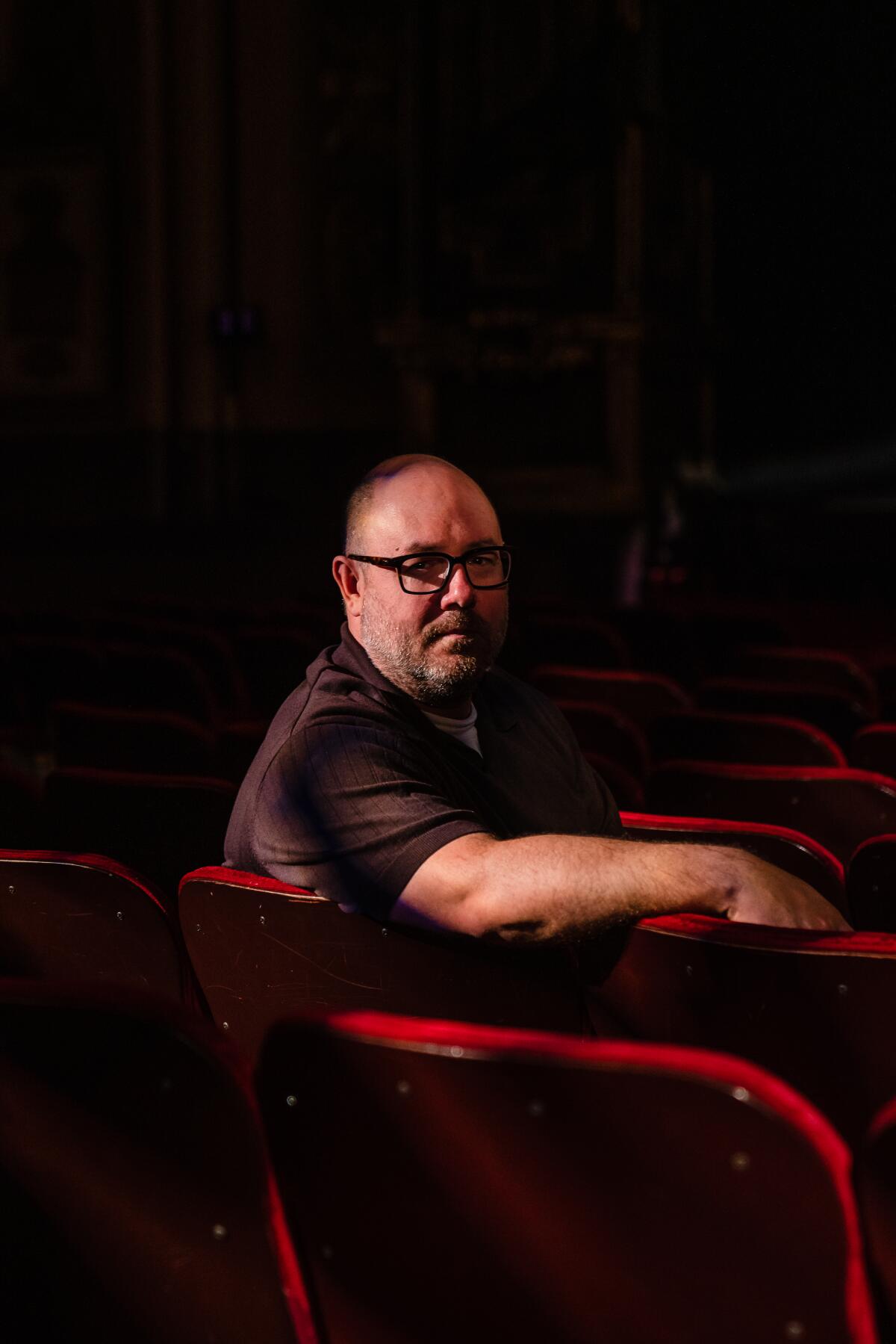 Production Stage Manager for Phantom of the Opera, Jovon Shuck at the Hollywood Pantages Theatre.