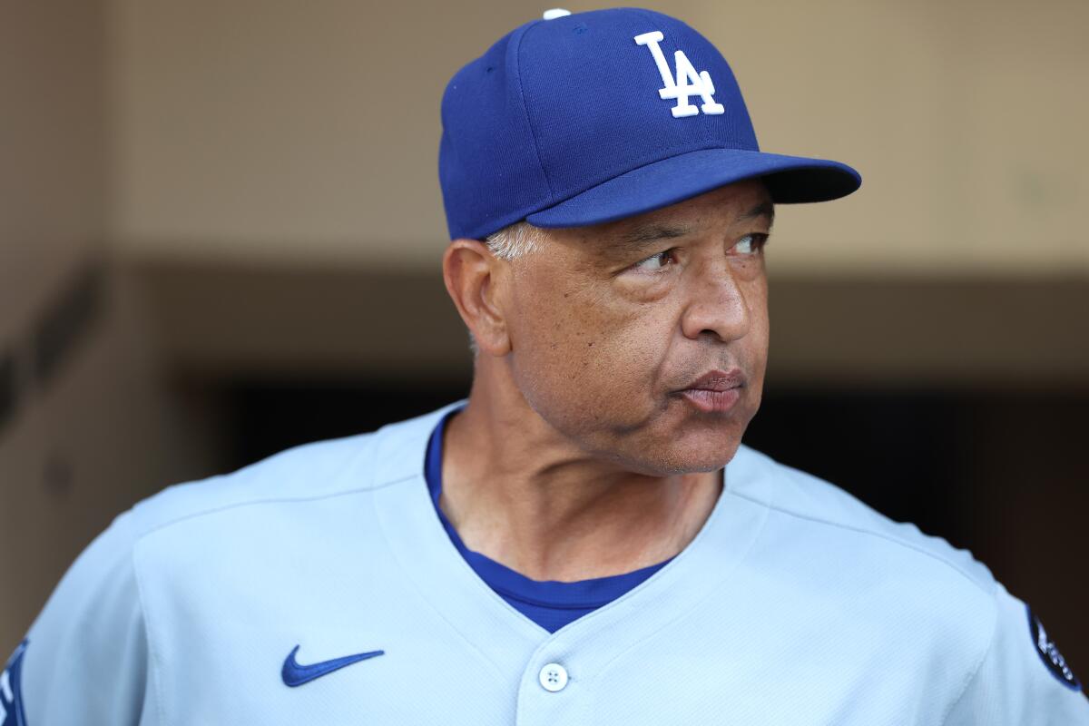 Dodgers Manager Dave Roberts